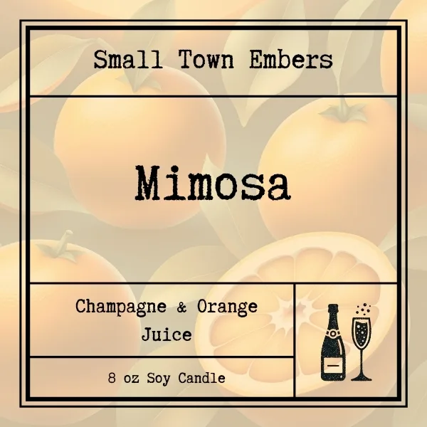 Mimosa Single Wick Candle - Image 2