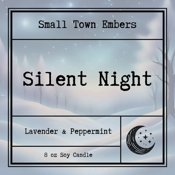 Silent Night Single Wick Candle - Image 2