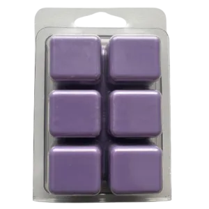 a picture of the back of a comfy cozy scented wax melt