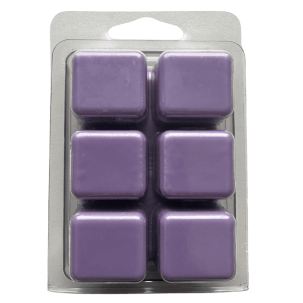 a picture of the back of a comfy cozy scented wax melt