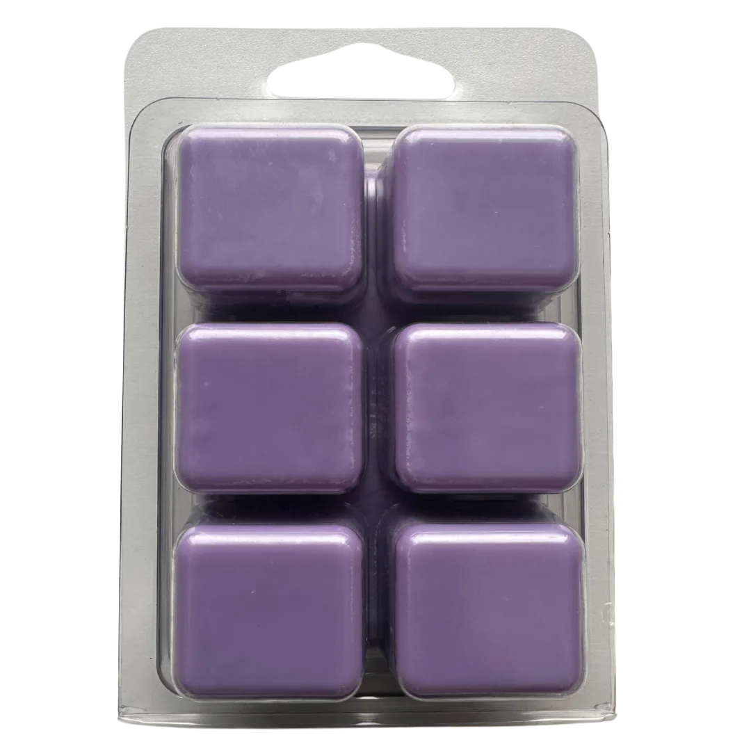 a picture of the back of a comfy cozy scented wax melt