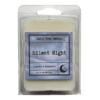 a picture of the front of a silent night scented wax melt
