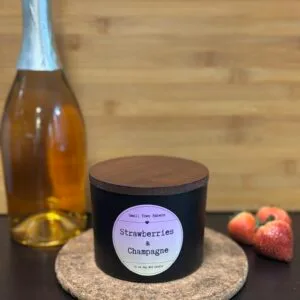 Strawberries & Champagne 3 Wick Candle